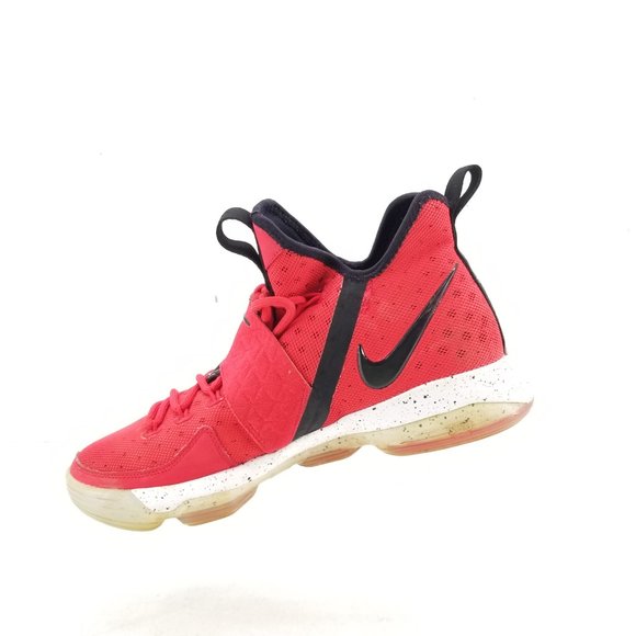 NIKE LEBRON XIV 14 MENS UNIVERSITY RED WHT 852405-600 Size 9 main image 8